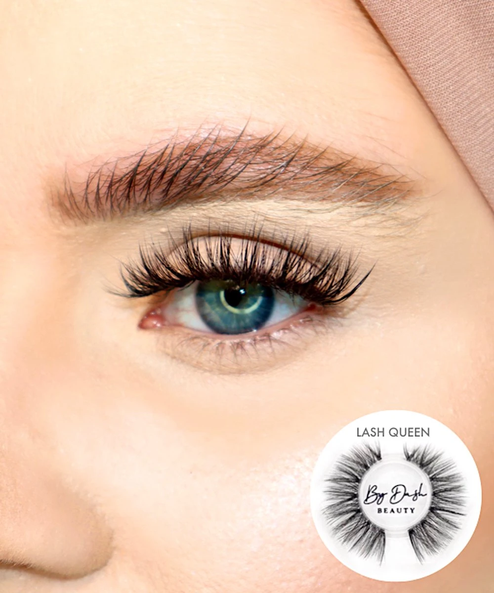 By Dash Beauty - Lash Queen - Valse Wimpers - Nepwimpers - 3D Faux Mink Lashes - Luxury Lashes 5 By Dash Beauty - Lash Queen - Valse Wimpers - Nepwimpers - 3D Faux Mink Lashes - Luxury Lashes - Afbeelding 3