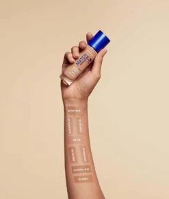 Rimmel London Match Perfection Foundation - 203 True Beige -Cosmetica Korting Winkel 1018x1200