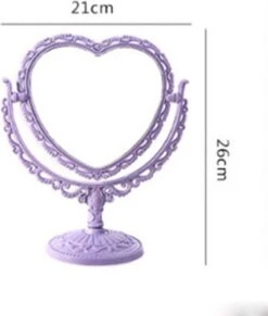 Merkloos Makeup Spiegel - Dubbelzijdig - Luxe - Draagbaar - Reis Make-up Spiegel - Roze -Cosmetica Korting Winkel 1018x1200 5