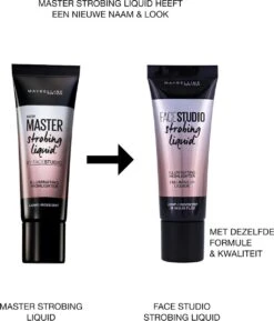 Maybelline Master Strobing Liquid - 100 Light -Cosmetica Korting Winkel 1026x1200