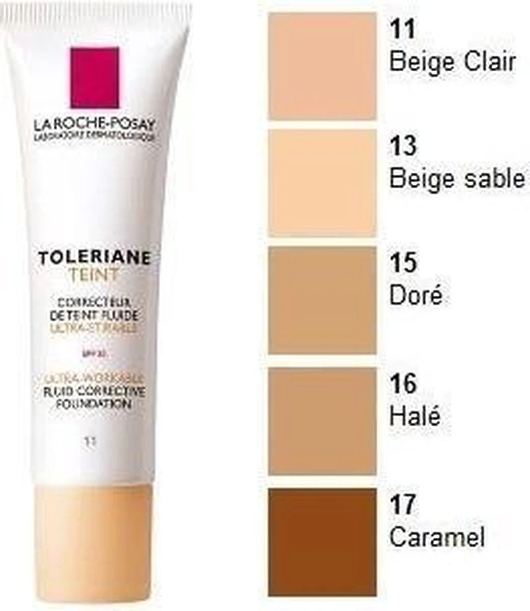 La Roche-Posay Toleriane Teint Fluide Foundation - 15 - Egaliseert 6 La Roche-Posay Toleriane Teint Fluide Foundation - 15 - Egaliseert - Afbeelding 4