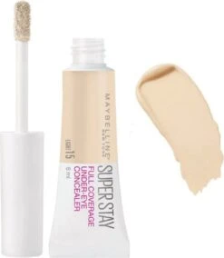 Maybelline SuperStay Under Eye Concealer - 15 Light – Matte Finish -Cosmetica Korting Winkel 1045x1200 1