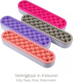 Make Up Organizer - Melon - Make Up Holder - Kwasten Organizer - Make Up Houder - Nagellak/Lipstick Organizer - Lippenstift Houder - Siliconen -Cosmetica Korting Winkel 1060x1200 2