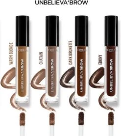 L’Oréal Paris Unbelieva Brow Wenkbrauwgel - 109 Ebony - Donker Bruin - Waterproof - 3.4 Ml -Cosmetica Korting Winkel 1070x1200 3