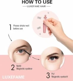 Nepwimpers - Nep Wimpers - Valse Wimpers - Lashes - False Lashes - Magnetische Wimpers - Magnetische Eyeliner - Miami -Cosmetica Korting Winkel 1081x1200 1