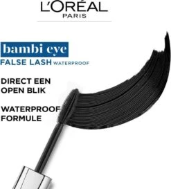 L’Oréal Paris Bambi Eye By False Lash Waterproof Mascara - Zwart -Cosmetica Korting Winkel 1085x1200 1