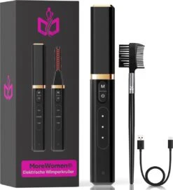 MoreWomen® Elektrische Wimperkruller - Wimperkruller - Verwarmd - Wimper Lift - Incl. Wimperborstel -Cosmetica Korting Winkel 1096x1200 7