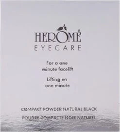 Herome Eye Care Wenkbrauw Poeder Zwart - Compact Brow Powder Nearly Black - Waterproof Verrijkt Met Panthenol - Volumineuze Wenkbrauwen In Een Handomdraai -Cosmetica Korting Winkel 1097x1200 2