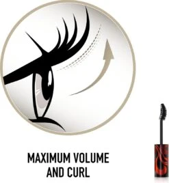 Max Factor 2000 Calorie Curl Addict Mascara - Zwart -Cosmetica Korting Winkel 1107x1200 3