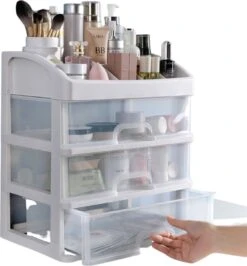 Make Up Organizer Met Lade - Cosmetica Opbergdoos - Sieradendoos - Beauty -Cosmetica Korting Winkel 1113x1200 4