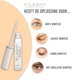 B’LASHY® Wimperserum - Wimper Groeimiddel - Wimper Serum Voor Sterke, Lange En Volle Wimpers - 5 Ml -Cosmetica Korting Winkel 1115x1200 2