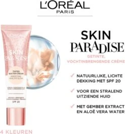 L’Oréal Paris WULT Skin Paradise BB Cream Tinted Cream Foundation - 02 Medium -Cosmetica Korting Winkel 1118x1200