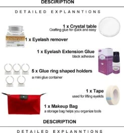 Lashes & More | Wimperextensions Starters Pakket | Oefenset Voor Beginnend Wimperstylist | Lash Kit | Oefen Wimper Set -Cosmetica Korting Winkel 1118x1200 4