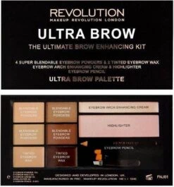 Makeup Revolution Ultra Brow The Ultimate Brow Enhancing Kit - Fair To Medium 9 Makeup Revolution Ultra Brow The Ultimate Brow Enhancing Kit - Fair To Medium -Cosmetica Korting Winkel 1119x1200 5
