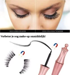 Nepwimpers - Nep Wimpers - Valse Wimpers - Lashes - False Lashes - Magnetische Wimpers - Magnetische Eyeliner - Miami -Cosmetica Korting Winkel 1121x1200 5