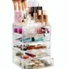 Merkloos XL Make-Up Organizer - 22 Opbergvakken - Tweedelig - Acryl -Cosmetica Korting Winkel 1123x1200 4