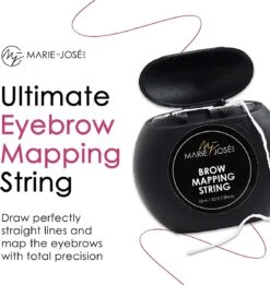 Marie-José & Co - Brow Mapping String - Voor Henna Brows & Microblading - Kleur Draad: Wit - 1 X 10M - Voldoende Voor 50 Toepassingen -Cosmetica Korting Winkel 1137x1200 12
