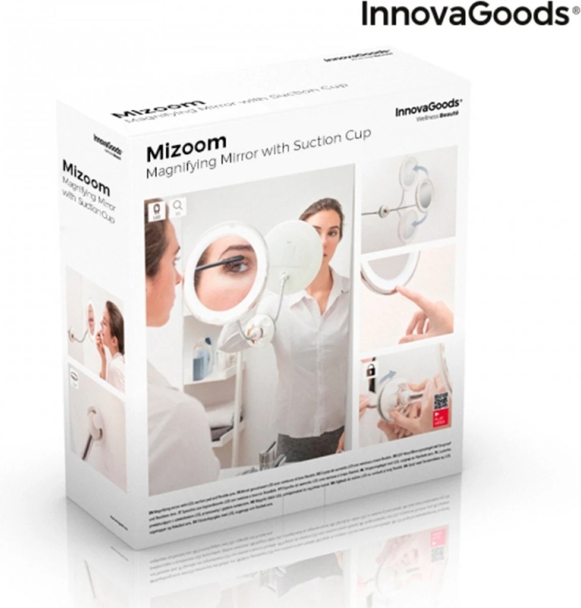 Innovagoods Led Vergrotende Spiegel Met Flexibele Arm En Zuignap Mizoom - Spiegel Met Verlichting - Spiegel - Spiegel Met Zuignap - Spiegel Met Verlichting - Badkamerspiegel Met Led Verlichting - Spiegel Met Verlichting Make Up - Spiegel Met Licht 9 Innovagoods Led Vergrotende Spiegel Met Flexibele Arm En Zuignap Mizoom - Spiegel Met Verlichting - Spiegel - Spiegel Met Zuignap - Spiegel Met Verlichting - Badkamerspiegel Met Led Verlichting - Spiegel Met Verlichting Make Up - Spiegel Met Licht - Afbeelding 7
