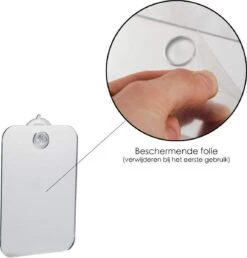 Merkloos Make-up Spiegel Wit - Spiegeltje - Badkamer Spiegel - Waterbestendig - Reisspiegel - 17 X 13 Cm -Cosmetica Korting Winkel 1149x1200 10