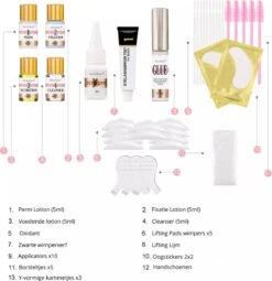 Marnifique® - Professional Lash Lift Kit - Wimper Lift - Inclusief Zwarte Wimperverf - Wimperlifting Set - Brow Lamination - Starterkit - Voor Professioneel Gebruik -Cosmetica Korting Winkel 1162x1200 11
