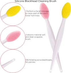 Merkloos Lip Scrub Borstel Set 4-delig - Mee Eters Verwijderen – Gezichtsreiniger – Gezichtsborstel Blackhead Remover -Cosmetica Korting Winkel 1166x1200 2