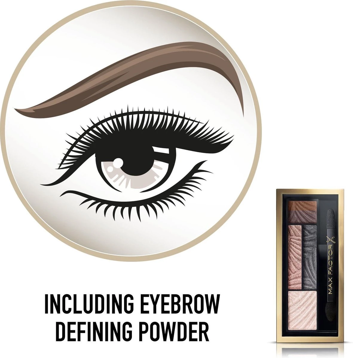 Max Factor Smokey Eye Drama - 02 Lavish Onyx - Oogschaduw Palette 5 Max Factor Smokey Eye Drama - 02 Lavish Onyx - Oogschaduw Palette - Afbeelding 3