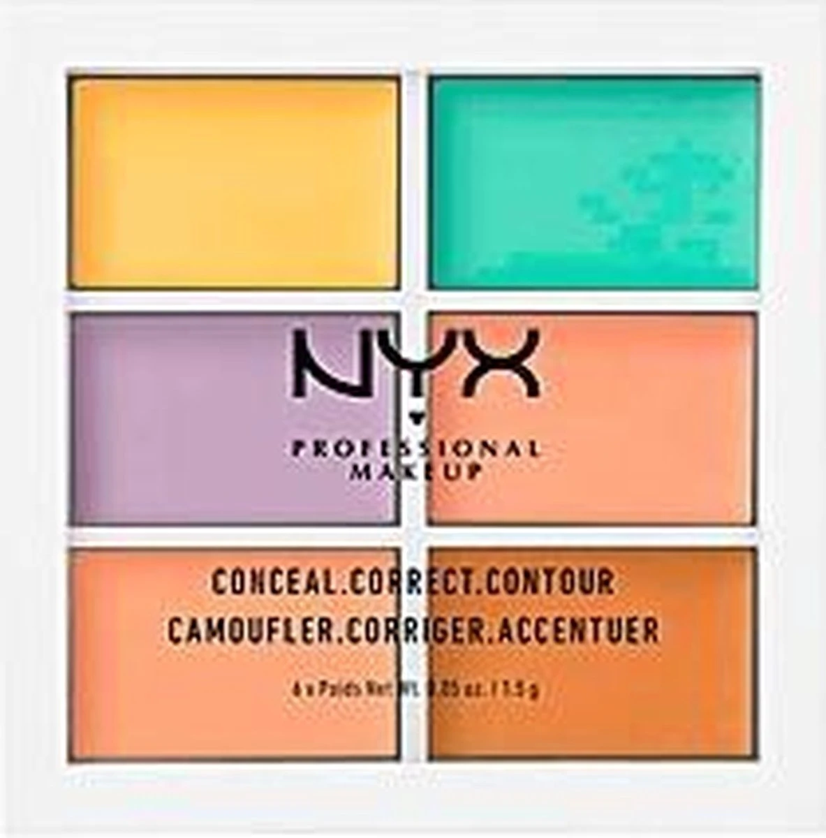 NYX Professional Makeup - 3C Palette - Color Correcting Concealer 13 NYX Professional Makeup - 3C Palette - Color Correcting Concealer - Afbeelding 11
