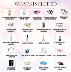 Merkloos Wimper Trainings Set Wimperuitbreidingskit Schoonheidsspecialiste Benodigdheden Mannequin -Cosmetica Korting Winkel 1187x1200 8