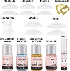 Wimperlifting Set - Lash Lift Kit Met Sterke Lijm - Wimperserums Met Wenkbrauw Gel - Lash Lift Set - Wimperkruller -Cosmetica Korting Winkel 1189x1200 15