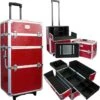 Veronica NAIL-PRODUCTS Aluminium Nagel Trolley 3 In 1 CROCO ROOD, Pedicure, Manicure. Ook Als Sinterklaas Trolley, Trolly, Koffer! -Cosmetica Korting Winkel 1193x1200 15