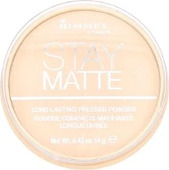 Rimmel London Stay Matte Pressed Powder - 001 Transparent - Powder -Cosmetica Korting Winkel 1195x1200 2