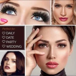 Nepwimpers - Nep Wimpers - Valse Wimpers - Lashes - False Lashes - Magnetische Wimpers - Magnetische Eyeliner - Miami -Cosmetica Korting Winkel 1196x1200 19