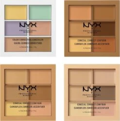 NYX Professional Makeup - 3C Palette - Color Correcting Concealer 19 NYX Professional Makeup - 3C Palette - Color Correcting Concealer -Cosmetica Korting Winkel 1197x1200 2