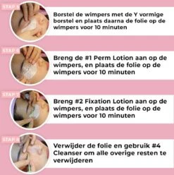 Merkloos Lash Lift Kit - Vernieuwde Wimperlifting Set - Wimperserums Met Wenkbrauw Gel - Lash Lift Set -Cosmetica Korting Winkel 1197x1200 31