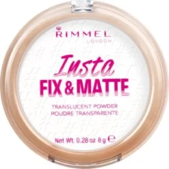 Rimmel London Insta Fix & Matte Make-uppoeder - 01 Clear -Cosmetica Korting Winkel 1198x1200 10