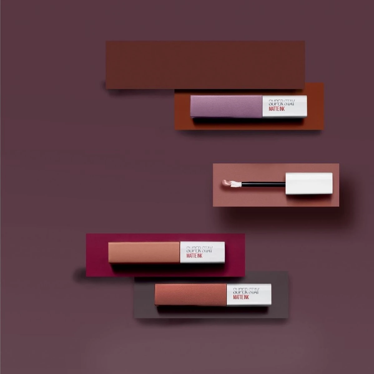 Maybelline Stay Matte Ink Lippenstift - 65 Seductres 12 Maybelline Stay Matte Ink Lippenstift - 65 Seductres - Afbeelding 10