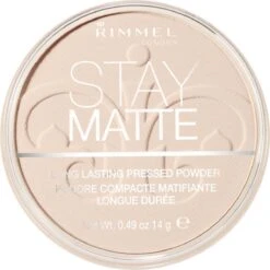 Rimmel London Stay Matte Pressed Powder - 001 Transparent - Powder -Cosmetica Korting Winkel 1198x1200 7
