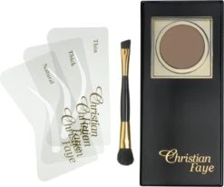 Christian Faye Irid Brown - Bruin - Wenkbrauwpoeder -Cosmetica Korting Winkel 1200x1003 3