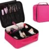 Make-up Koffer - Cosmetica Koffer - Visagie Opbergtas - Beauty Organizer Met Verstelbare Vakken - Roze -Cosmetica Korting Winkel 1200x1024 4