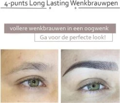 Wenkbrauw Microblade Pen - Tattoo - BRUIN 03 - Watervaste Microblading Wenkbrauwpen - Eyebrow Tattoo Pen - Make Up - 4 Punts Pen -Cosmetica Korting Winkel 1200x1028 2