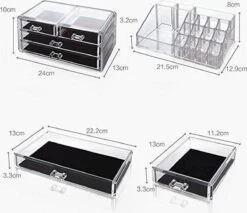 Merkloos Make-up Organizer - Tweedelig - Cosmetica Opbergdoos 11 Merkloos Make-up Organizer - Tweedelig - Cosmetica Opbergdoos -Cosmetica Korting Winkel 1200x1036 6