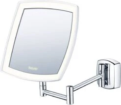 Beurer BS89 - Make-up Spiegel - 2-in-1 - Muurmontage - 16x16cm