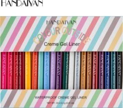 HANDAIYAN Sneldrogend Waterdicht En Niet Gemakkelijk Uit Te Vegen Kleur Eyeliner 20 Kleuren -Cosmetica Korting Winkel 1200x1049 1