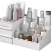 Make-Up Organizer - Cosmetica - Opbergdoos - Wit - Nagellak - Creme - Sieraden - Pennenbakje - Bureau - Organizers - Make Up -Cosmetica Korting Winkel 1200x1051 3