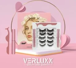 Hoge Korting - VERLUXX© - 'Quality Over Quantity' - 3D Magnetische Wimpers Incl. 1+1 GRATIS Geïoniseerde Waterproof Eyeliner & Pincet, Fake Lashes, Nepwimpers, Magnetic Lashes, Herbruikbare Realistic Wimpers -Cosmetica Korting Winkel 1200x1065 1