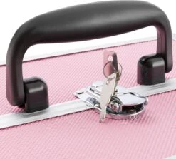 AREBOS Cosmeticakoffer Beauty Case Multikoffer 15 L Roze -Cosmetica Korting Winkel 1200x1081 1