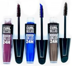 D'Donna - Curl Mascara - Paars - Waterproof - 1 Flesje Met 8 Gram Inhoud -Cosmetica Korting Winkel 1200x1096 3