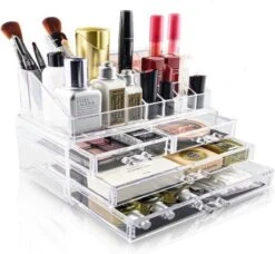 Merkloos Make-up Organizer - Tweedelig - Cosmetica Opbergdoos 10 Merkloos Make-up Organizer - Tweedelig - Cosmetica Opbergdoos -Cosmetica Korting Winkel 1200x1106 5