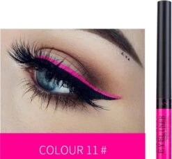 Handaiyan Liquid Eyeliner – 12 Verschillende Kleuren - Make Up – Set - Kleur - Cadeau - Kleuren - Waterproof & Langhoudend -Cosmetica Korting Winkel 1200x1112 3