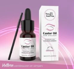 Your Beauty Tree ® Wimper Serum Met Echte Castor Olie |100% Natuurlijke Wimpergroei| Castor Oil Eyelash Serum|Wonder Olie | Wimper Groei | Wenkbrauw Serum | Lash Serum | Wimper Groeimiddel -Cosmetica Korting Winkel 1200x1115 8
